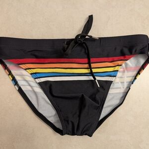 Andrew Christian striped swim briefs